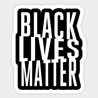 Black Lives Matter. Sticker